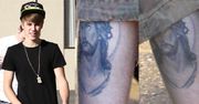 Bieber wytatuował sobie na nodze... JEZUSA! (ZDJĘCIA)