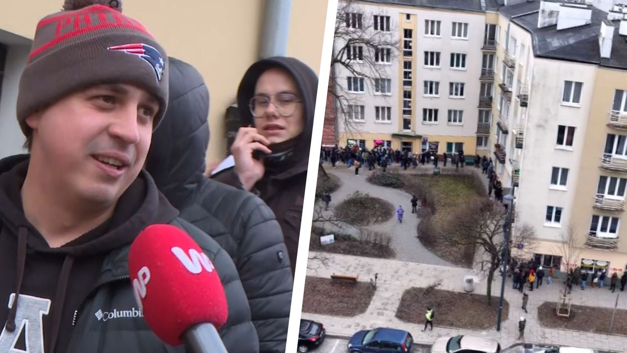 Tłusty czwartek. Gigantyczne kolejki po świeże pączki. "Jestem tu od 4:30"