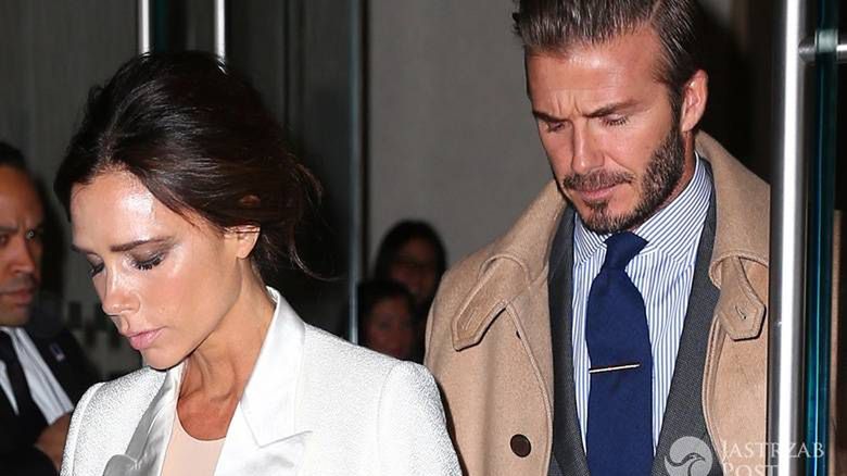 David i Victoria Beckham wybrali się przed walentynkami na kolację (fot. East News)