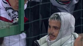 Poznajesz? Przyjechał specjalnie na mecz Legii. Tak zareagowali kibice