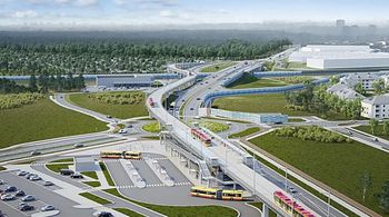 Warszawa: Nowa ulica i tramwaj dla Białołęki