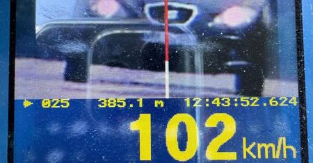 34-latka w obszarze zbudowanym pędziła z prędkością 102 km/h