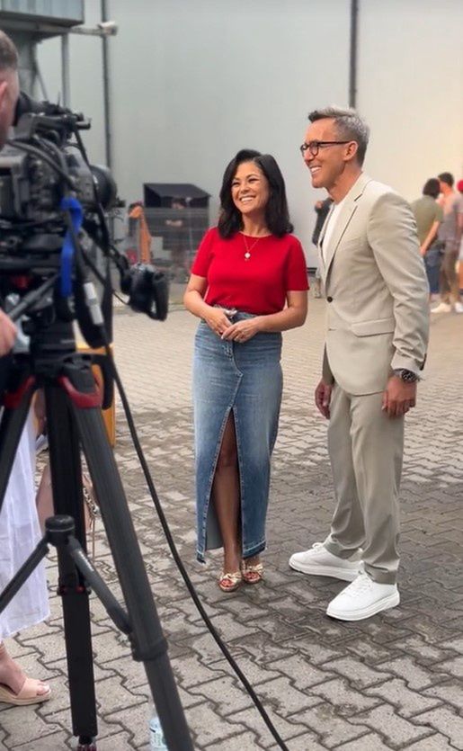 Nagrania spotu promocyjnego do "Halo, tu Polsat"