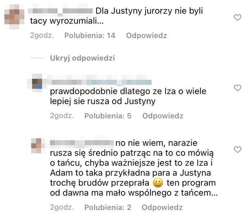 Fani komentują sytuację wokół Izabeli Małysz w "Tańcu z gwiazdami"  