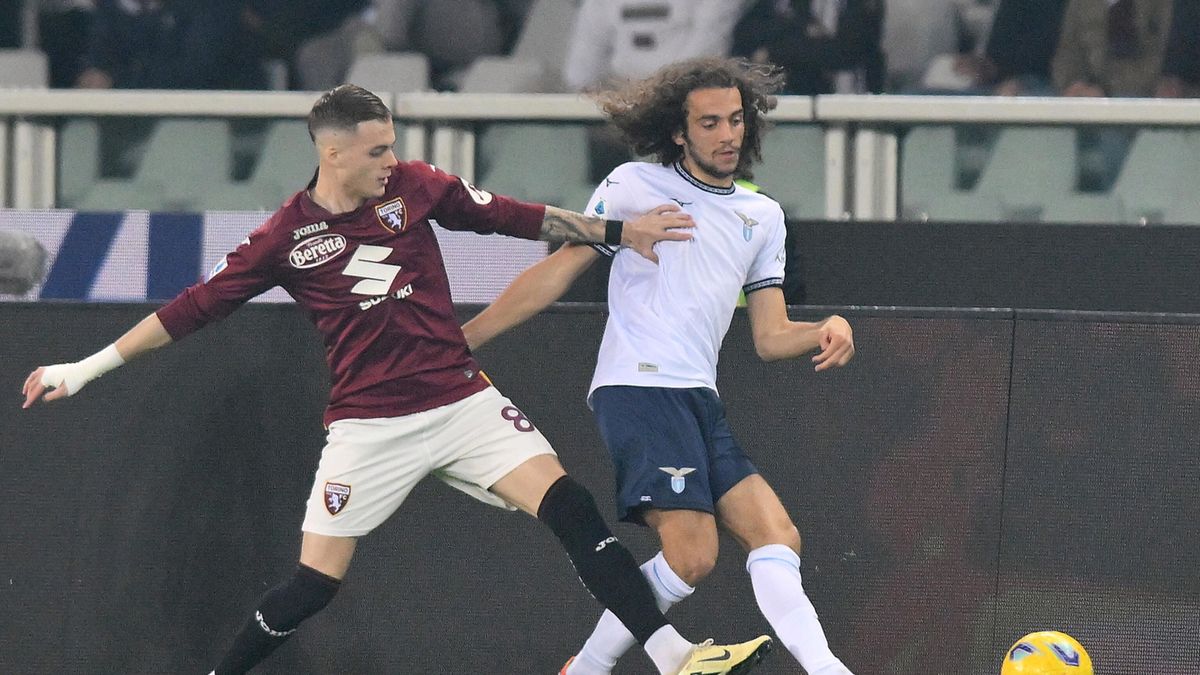 PAP/EPA / Alessandro Di Marco / Mecz Serie A: Torino FC - Lazio