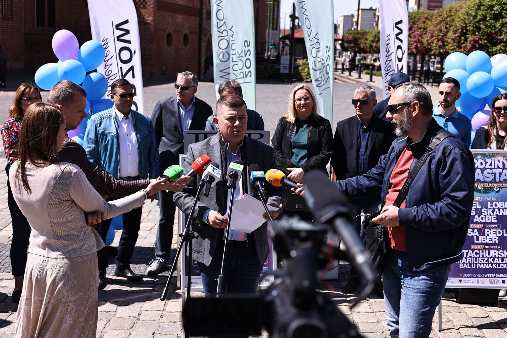 Imprezy na Starym Rynku, m.in. Dobry Wieczór Gorzów, potrafią zgromadzić nawet kilkutysięczną widownię.