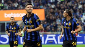 Koncert Interu Mediolan na początku meczu Serie A. Piotr Zieliński odpoczywał