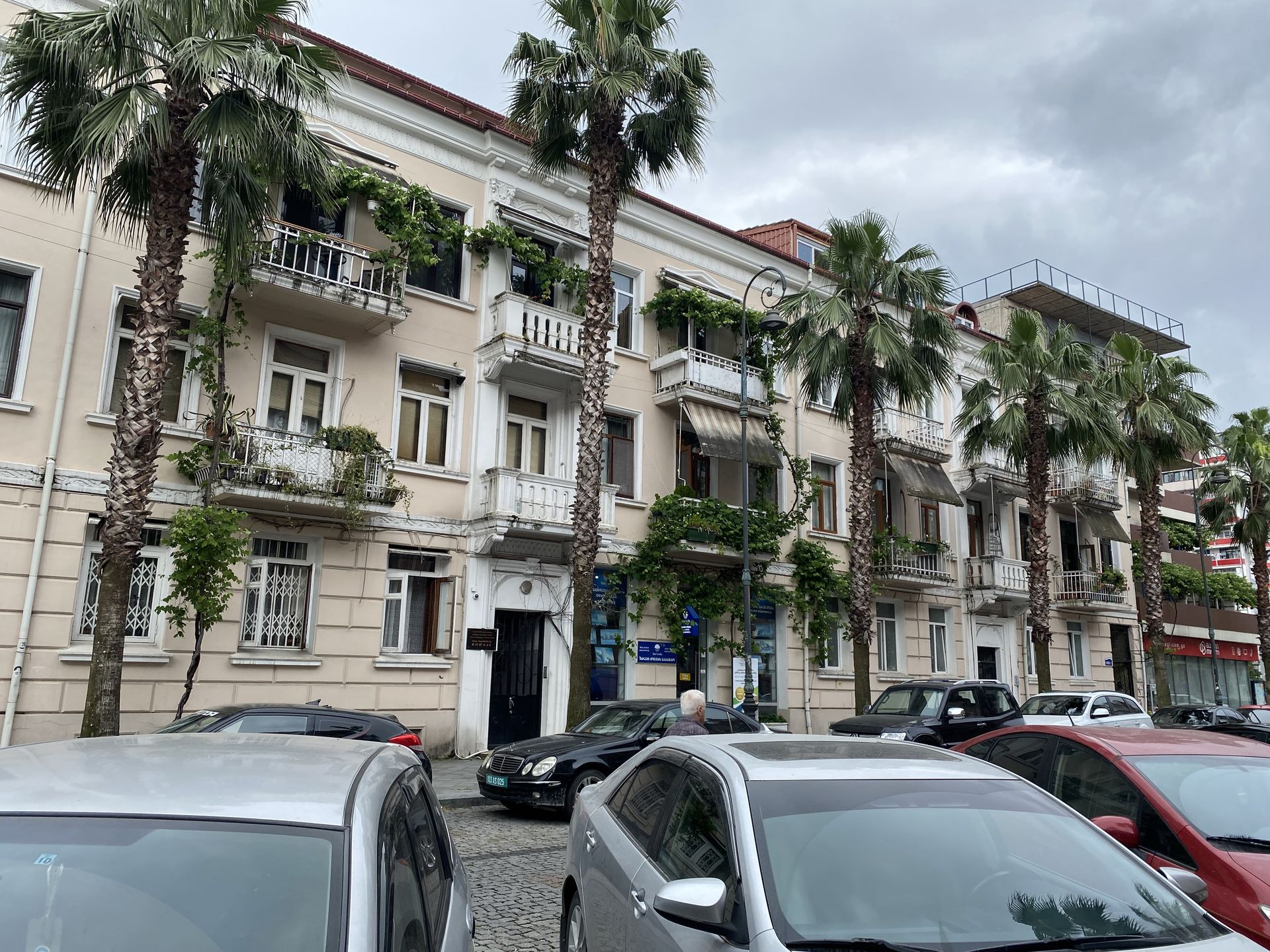 Kamienice w centrum Batumi