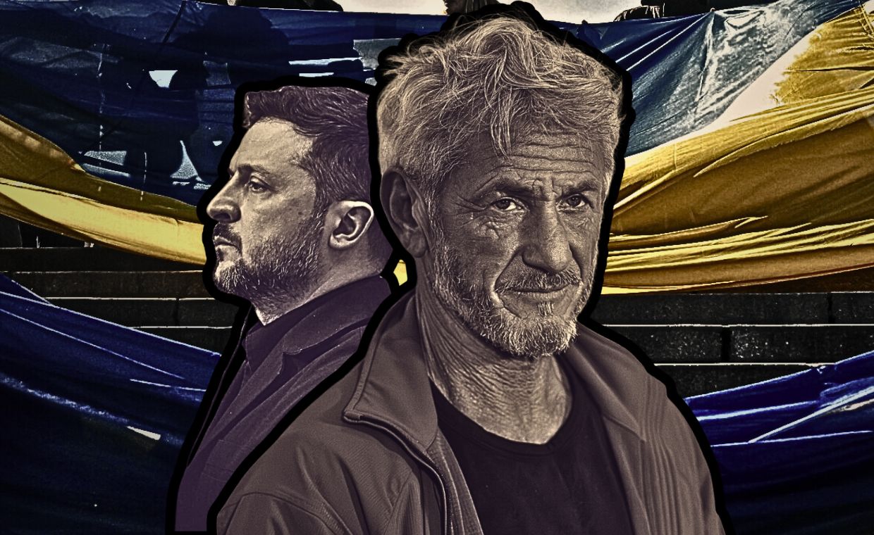 Sean Penn u Zełenskiego. Wybrał Ukrainę zamiast gali Oscarów