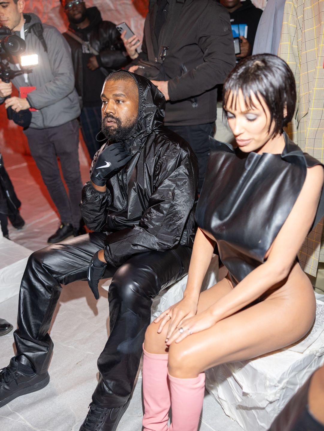 Bianca Censori i Kanye West