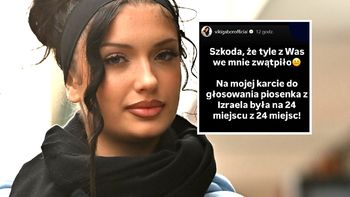 Viki Gabor umieściła Izrael na OSTATNIM miejscu w finale Eurowizji 2026. Internauci: "Zwracamy HONOR"