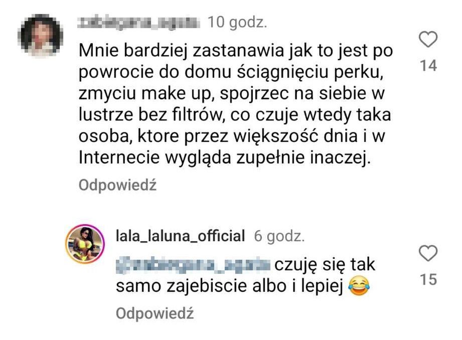 Laluna Unique rozprawia się z krytykami