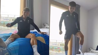 Sportowiec przetestował kartonowe łóżka w wiosce olimpijskiej. Zaskakujące rezultaty (WIDEO)