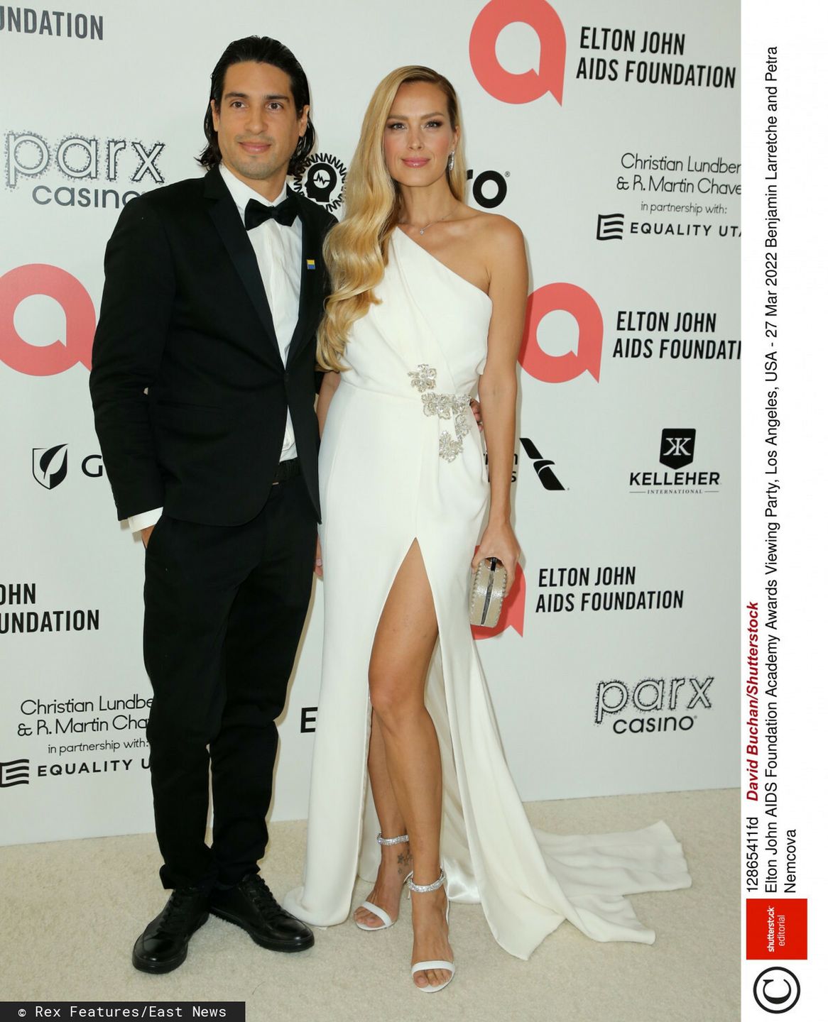 Benjamin Larretche and Petra Nemcova