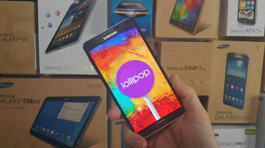 Galaxy Note 3 z Androidem 5.0 Lollipop na wideo