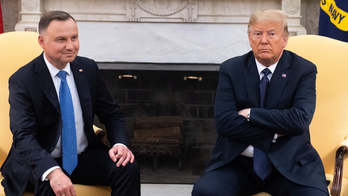 Na cztery dni przed wyborami w Polsce Andrzej Duda spotkał się w Białym Domu z Donaldem Trumpem.