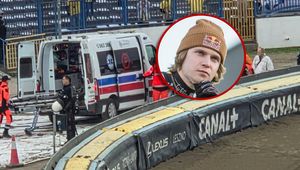 Żużel. Koszmarny wypadek w Lesznie. Mateusz Cierniak wypadł za bandę!