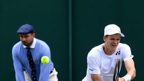 Tenis. Wimbledon 2019: Hubert Hurkacz pokazał charakter. Obronił sześć setboli i pokonał Leonardo Mayera