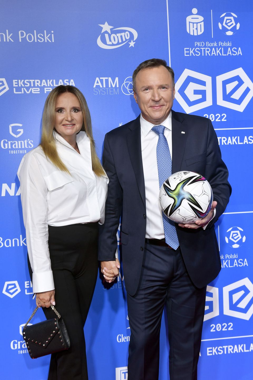Joanna Kurska bryluje na bankiecie w koszuli od... Małgorzaty Rozenek