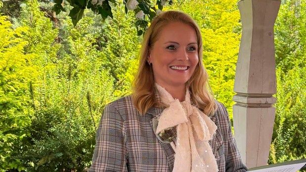 Gabriela Oberbek jako mistrzyni ceremonii ślubnej