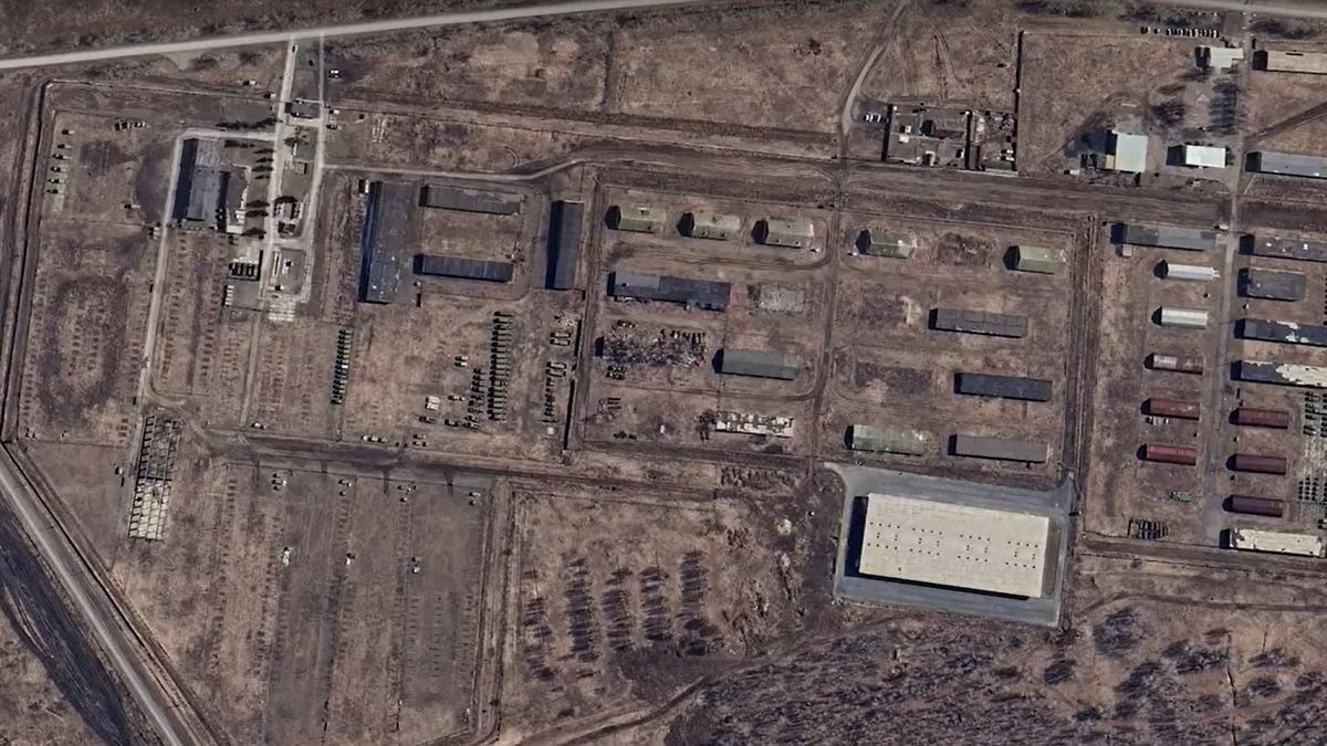 Nagranie z rosyjskiej bazy w Omsku