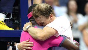 Sceny po ćwierćfinale. "Najbardziej wzruszający moment US Open"