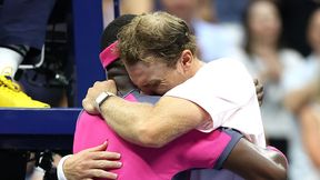 Sceny po ćwierćfinale. "Najbardziej wzruszający moment US Open"