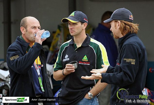 Craig Boyce jako menedżer reprezentacji Australii.