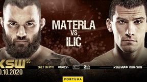 MMA. KSW 55. Michał Materla zmierzy się z Aleksandarem Iliciem