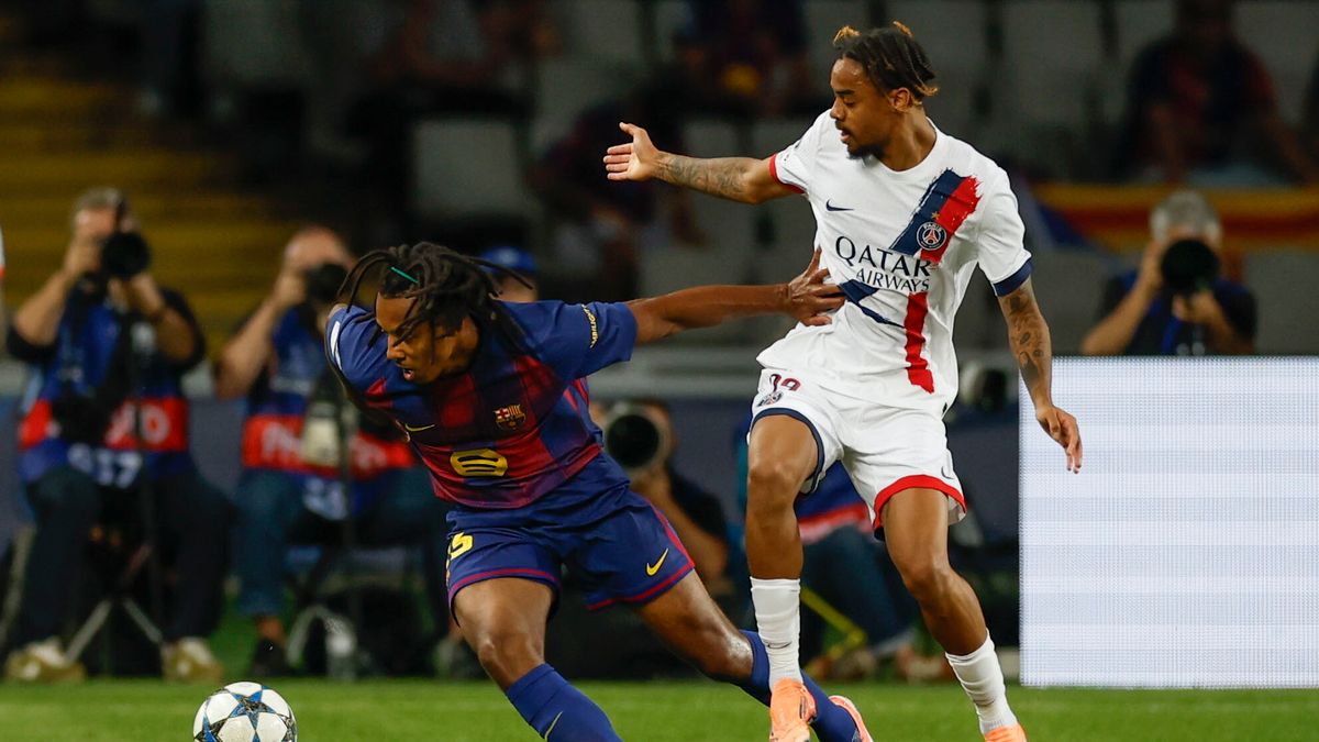 PAP/EPA / PAP/EPA/Alberto Estevez / Barcelona podejmowała PSG