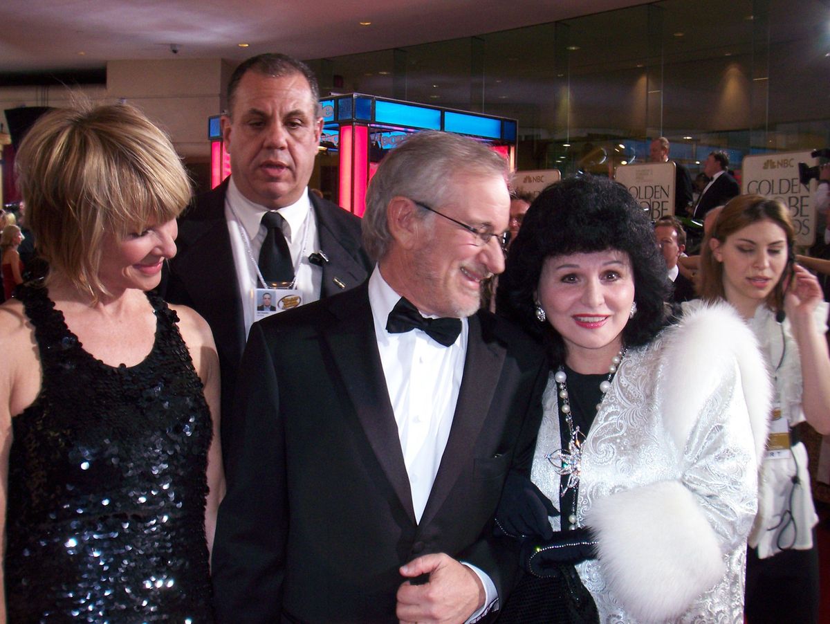 Żona Spielberga Kate Capshaw, Steven Spielberg i Yola Czaderska-Hayek