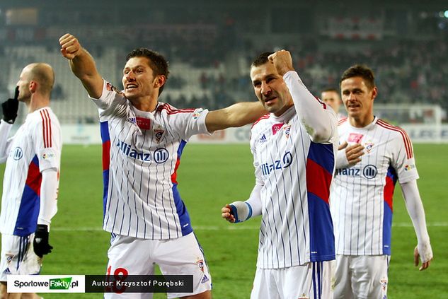 Piłkarze Górnika Zabrze mają w rundzie wiosennej powody do radości