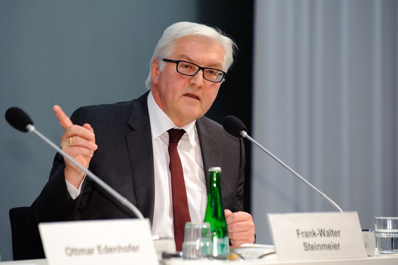 Steinmeier ostrzega przed konfrontacją zbrojną na Ukrainie