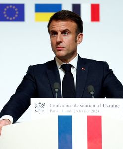 Macron ujawnia. Rozmawiano o wysłaniu wojsk do Ukrainy