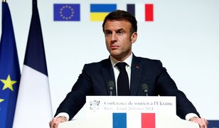 Macron ujawnia. Rozmawiano o wysłaniu wojsk do Ukrainy