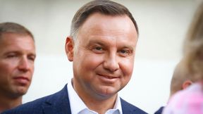 Prezydent Andrzej Duda w euforii. Tak głowa państwa podziękowała sztafecie