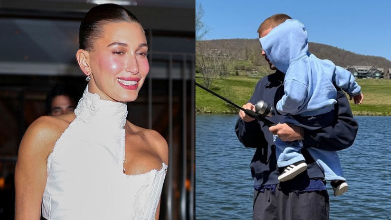 Hailey Bieber pokazała zdjęcia Justina z synem