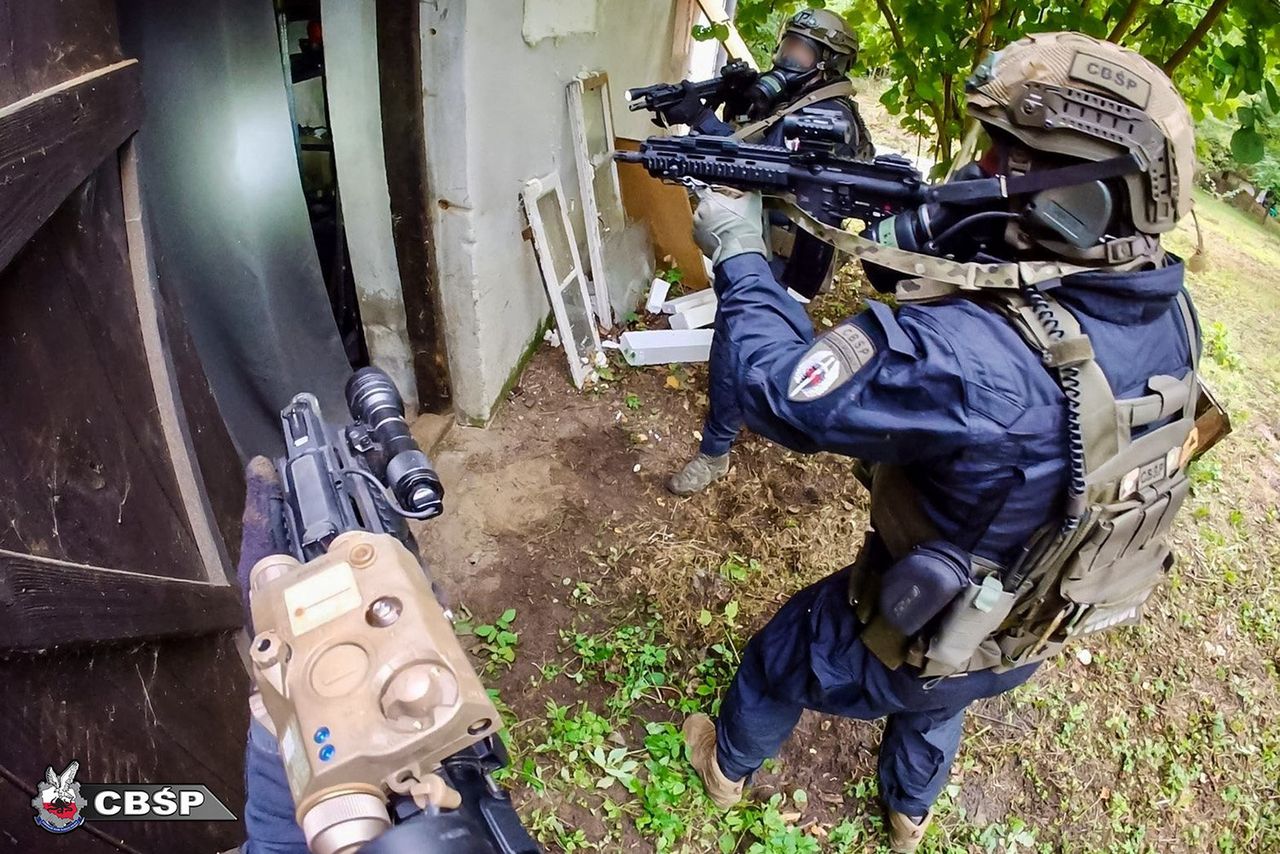 Przerwana akcja CBŚP. Jest oświadczenie policji ws. reportażu