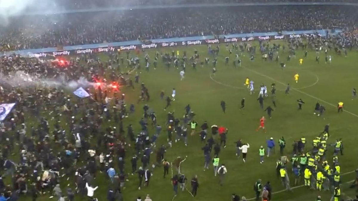 Twitter / Na zdjęciu: kibice Malmoe FF