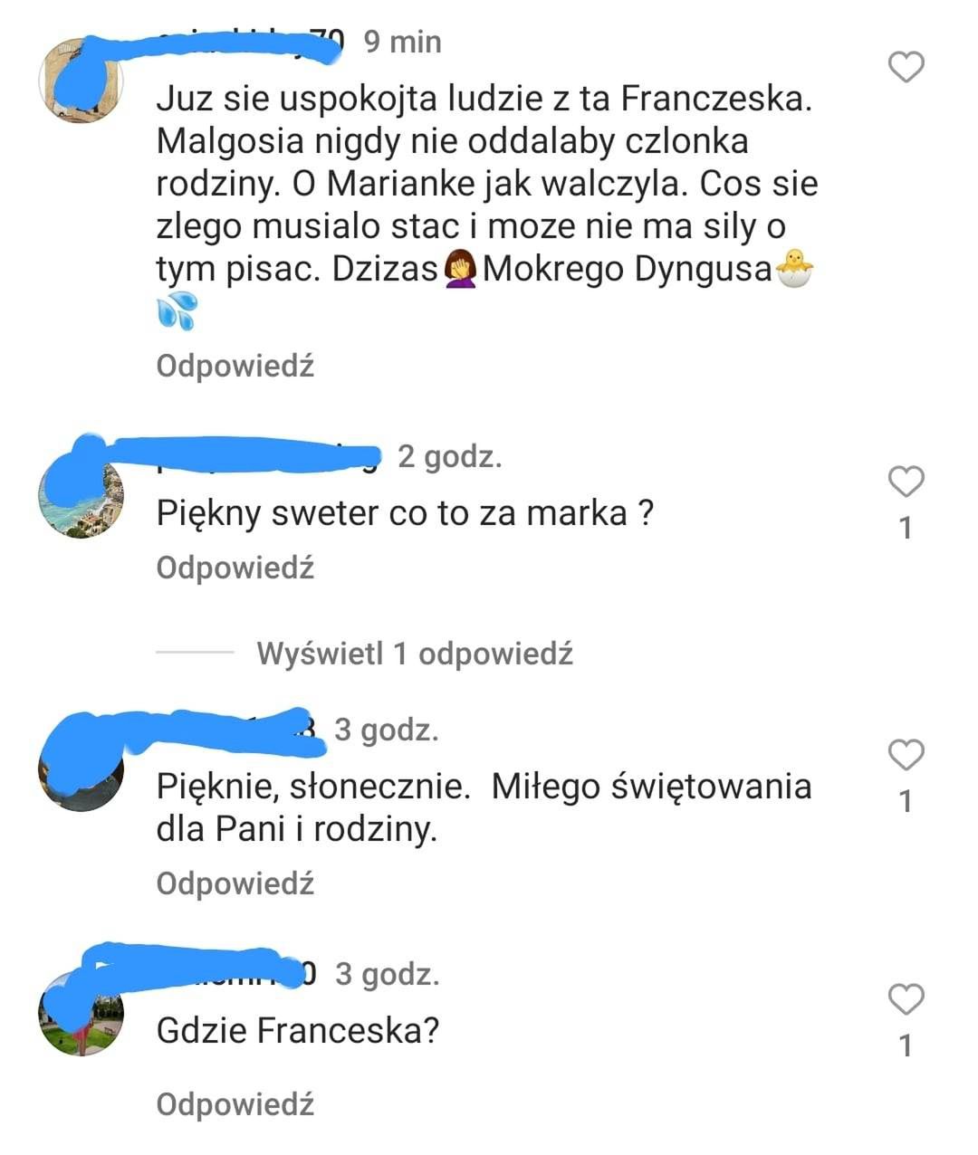 Małgorzta Rozenek - fani dopytują o psa