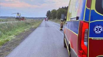 Śmiertelny wypadek pod Sulechowem. Nie żyje motocyklista