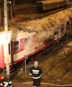 Pożar wagonu w Opolu