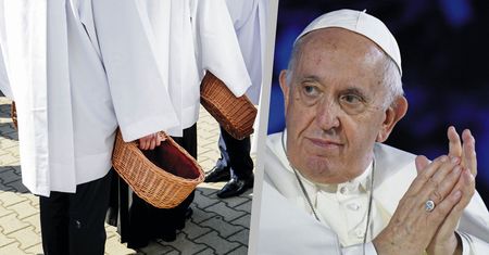 Specjalna taca w niedzielę podczas mszy. Świętopietrze od Polaków