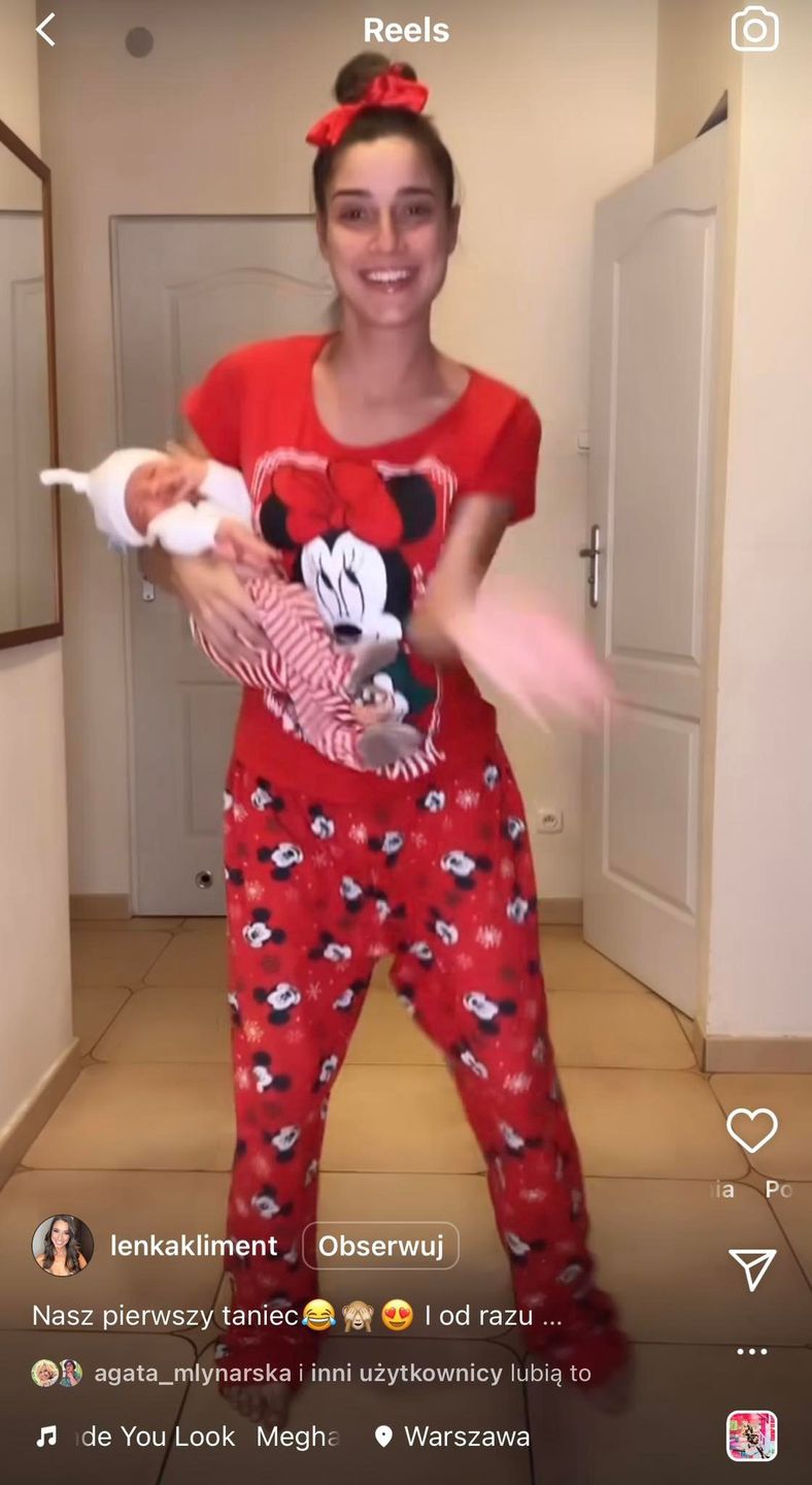 Lenka Klimentova z synem