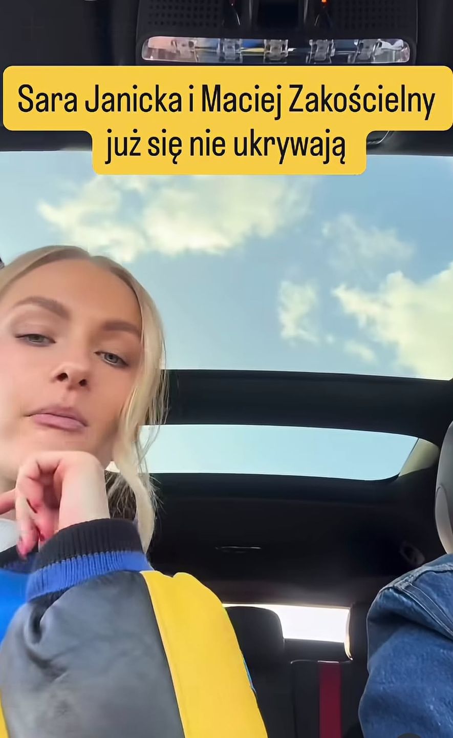 Maciej Zakościelny i Sara Janicka
