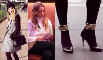 Jessica Mercedes reklamuje buty w Paryżu!