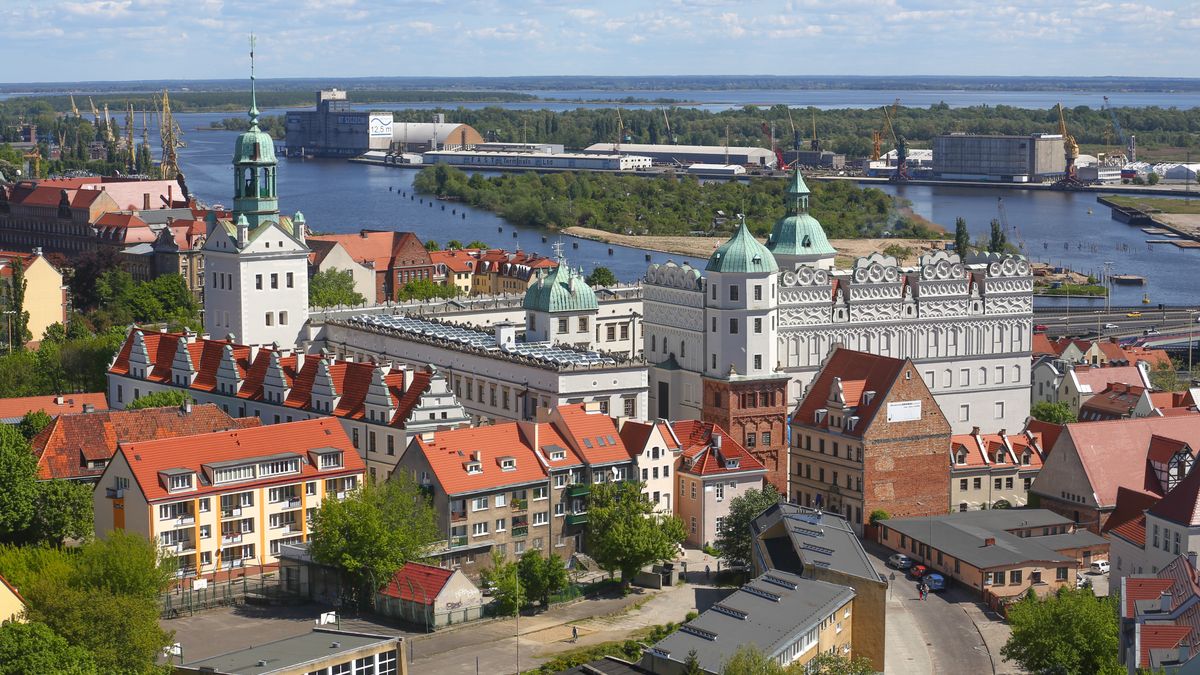 Panorama Szczecina (zdjęcia ilustracyjne)