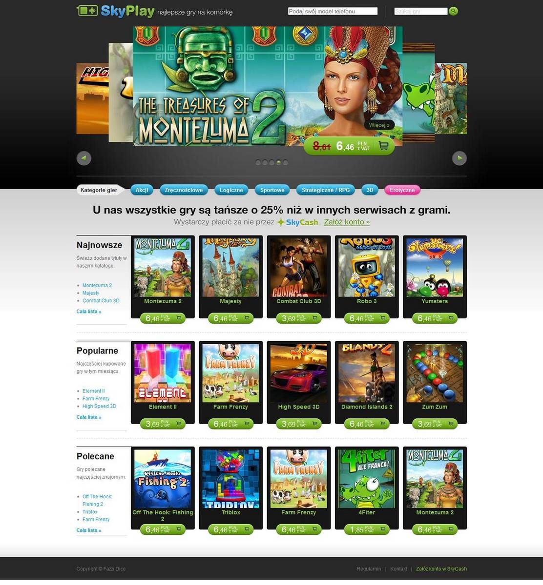 Ruszył nowy serwis oferujący gry na komórki 2