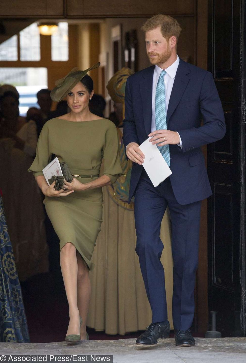 Meghan Markle i książę Harry – chrzest księcia Louisa