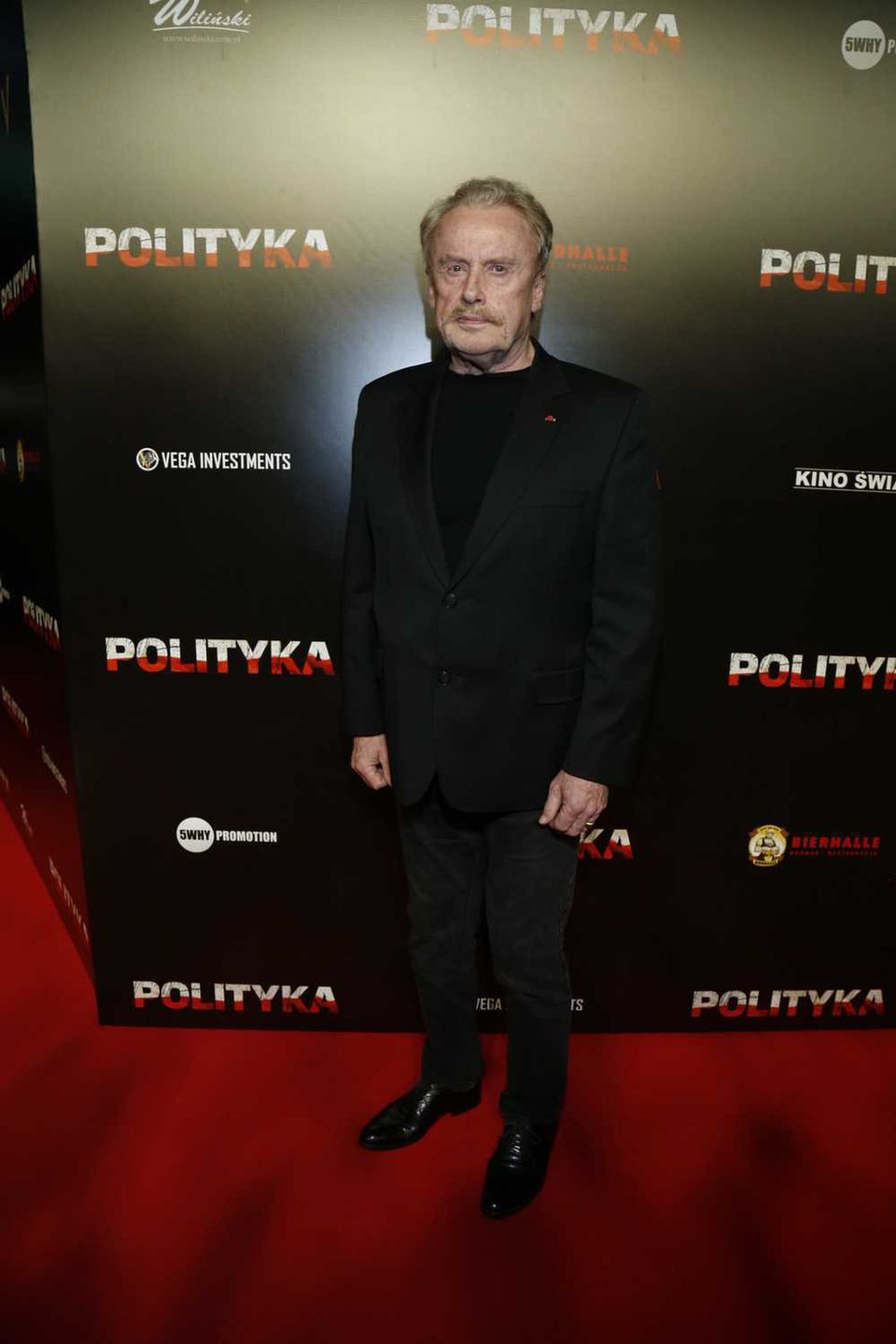 Daniel Olbrychski - premiera filmu Polityka